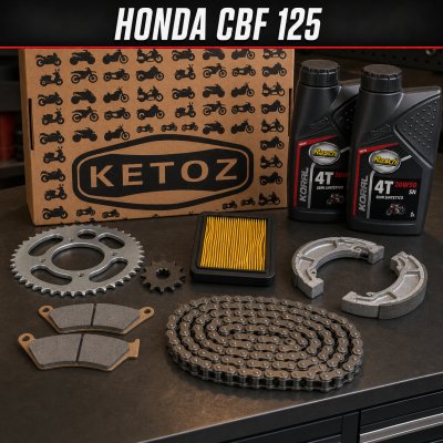 Combo Mantenimiento Honda CBF 125 – Aceite, Filtros, Frenos y Arrastre