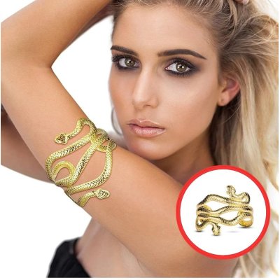 Brazalete De Serpiente Accesorio Disfraz