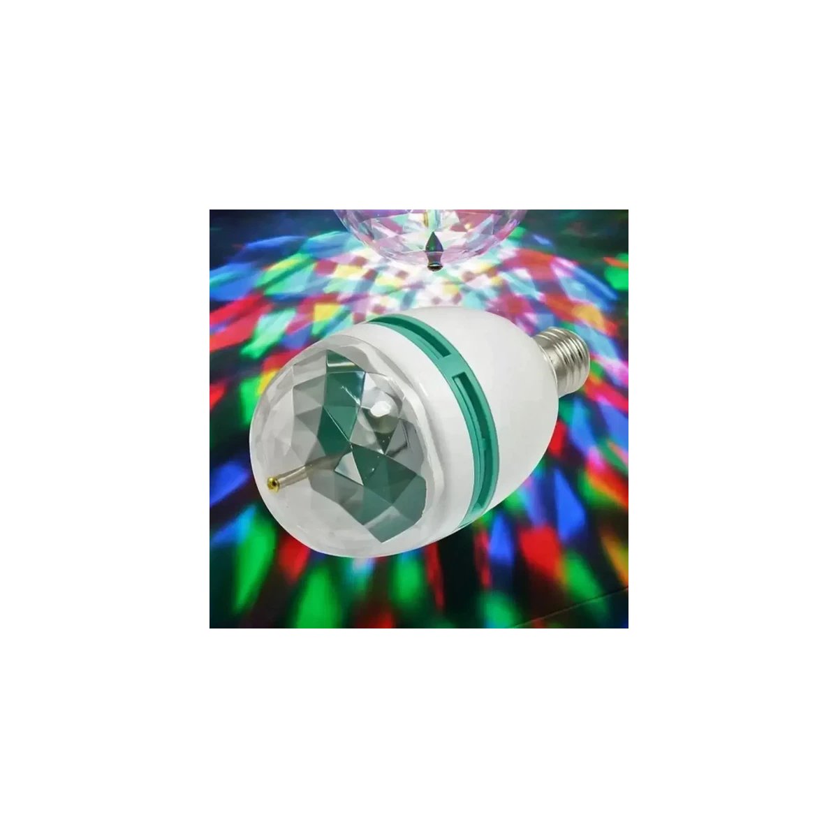 Bombillo De Navidad Rgb Giratorio