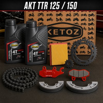 Combo Mantenimiento AKT TTR 125 / 150 – Aceite, Filtros, Frenos y Arrastre