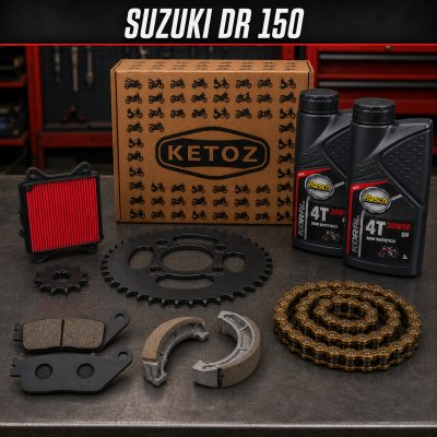 Combo Mantenimiento Suzuki DR 150 – Aceite, Filtros, Frenos y Arrastre