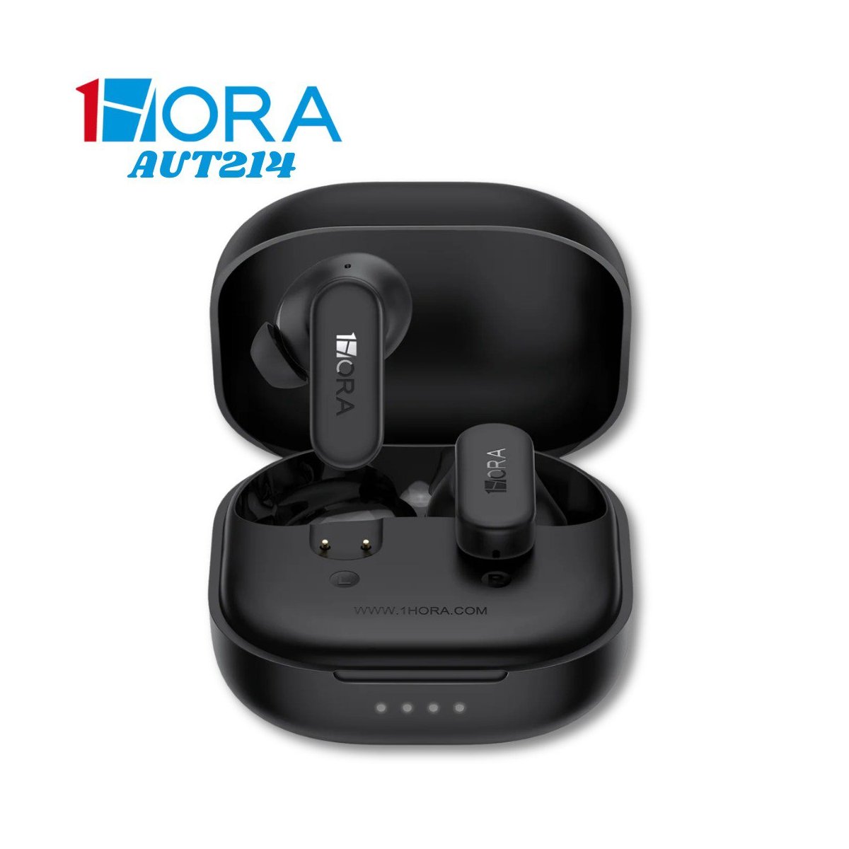 Audifonos Inalambricos 1hora Aut214 Negr
