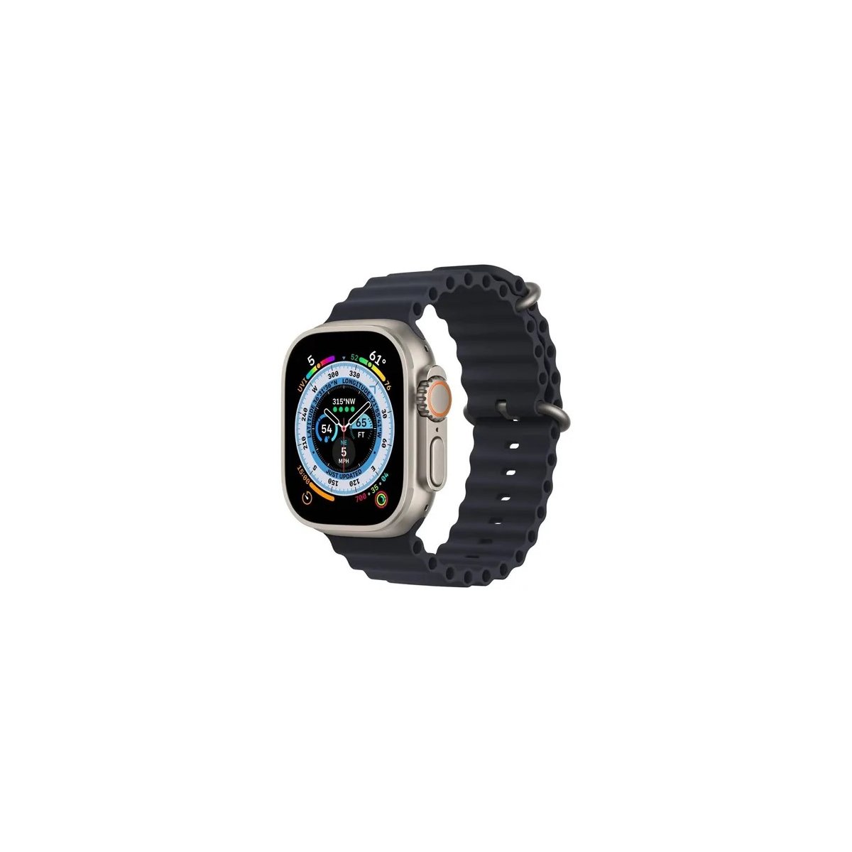 RELOJ T500 ULTRA CON DOBLE PULSO — Negro-naranja